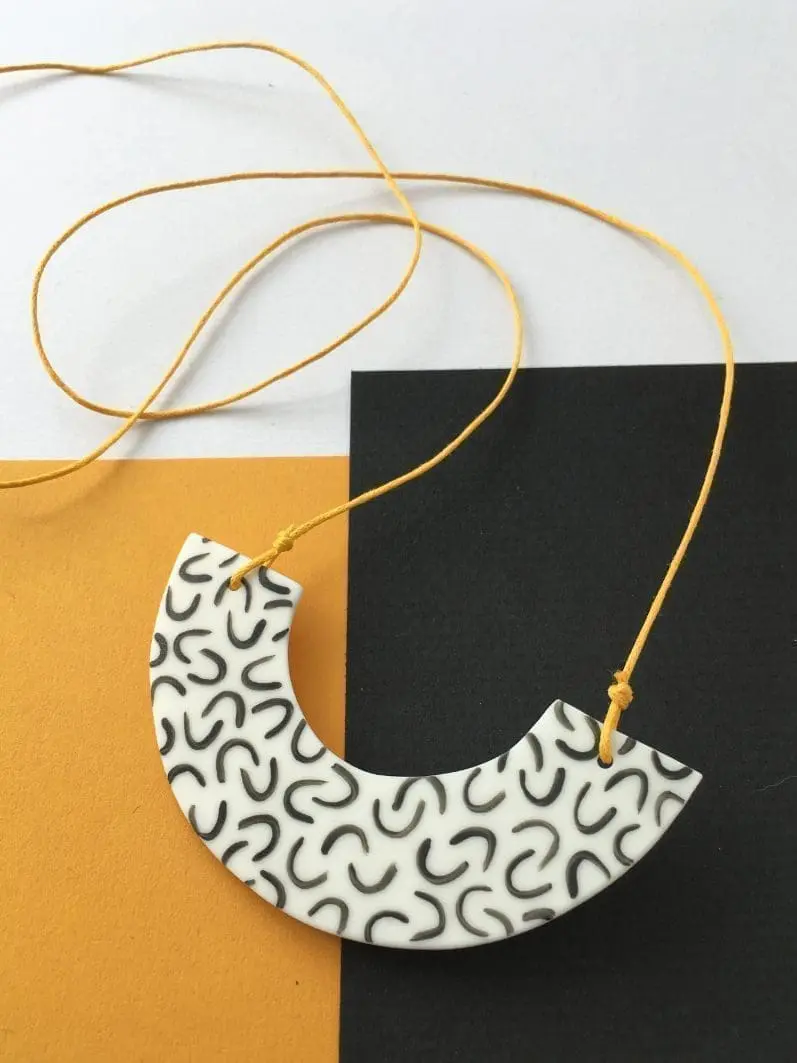 Steph Liddle - Curve Arc Necklace