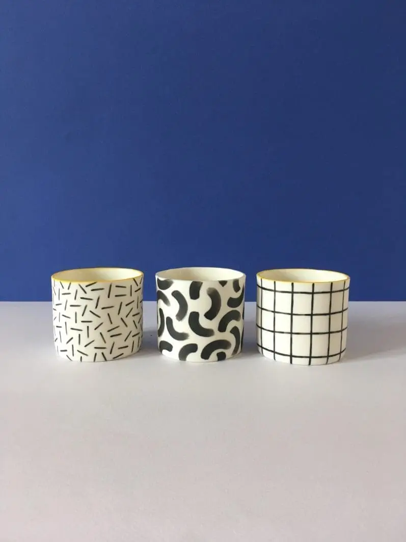 Steph Liddle - Dash, Stroke, and Grid Mid Pots