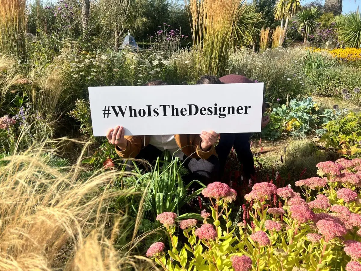 #whoisthedesigner campaign press release